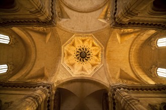 Interior and ceiling of the Cathedral of San Cristobal