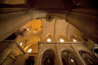 Interior of the Cathedral of San Cristobal