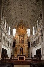 Altar of the Catholic Jesuit Church of St. Michael