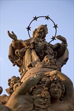Statue of Nepomuk on the Old Bridge