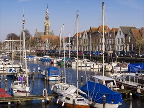 Sailing boats in the marina