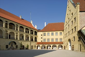 Courtyard with Duernitztrakt