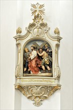 Relief image of the fifth station in the Stations of the Cross