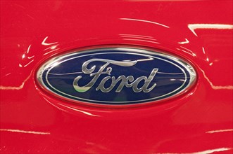 Ford logo on a car