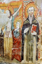 Byzantine-style frescoes