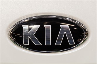 KIA logo on a car