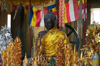 Buddhist shrine in the temple complex of Banteay Kdei