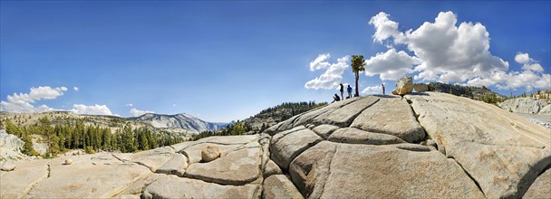 Bizarre rock formations of the Olmsted Point