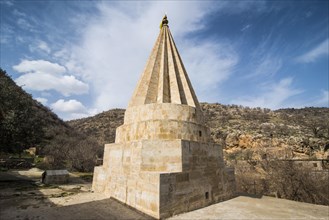 Conical roof of the tomb of Sex Adi