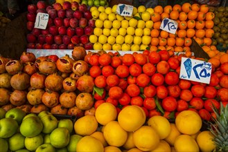 Fresh fruit for sale in the Bazaar of Sulaymaniyah
