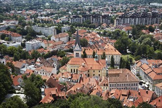 Cityscape with St. Jacob's Church