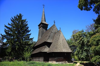 Wooden church from Dragomiresti