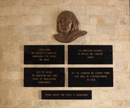 Memorial plaques for Mother Theresa