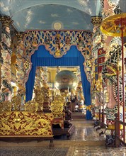 The Divine Eye in the Cao Dai Temple