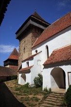 Courtyard of Viscri Fortified Church