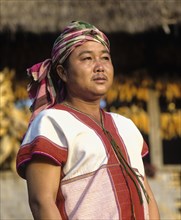 Karen man with traditional clothing