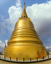 Gilded stupa on the Golden Mount