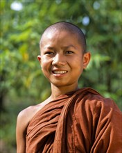 Buddhist novice