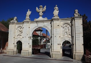 Gate I of the fortress of Alba Iulia