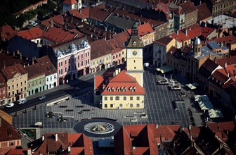 Historic Center of Brasov with former Townhall