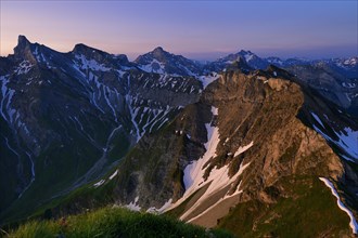 Lechtal Alps at sunrise