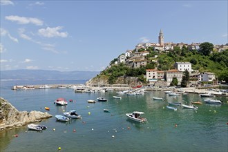 Harbour and historic town centre of Vrbnik