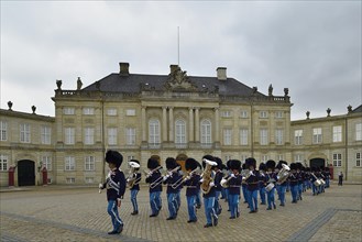 Royal Life Guard Castle Amalienborg