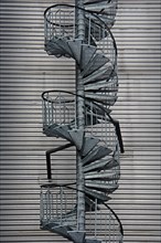 Stairs made of steel
