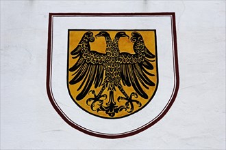Coat of arms with the German double-headed eagle