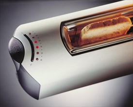 Designer toaster with toast