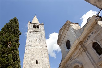 Steeple of the Parish Church of the Visitation of the Blessed Virgin Mary in Bale
