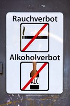 Sign 'Rauchverbot