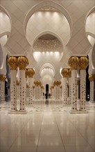 Colonnade at the Sheikh Zayed Mosque