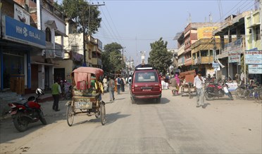 Street scene in Rajbiraj