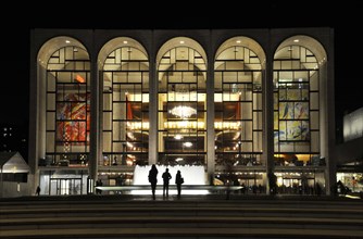 The renovated Lincoln Center for the Performing Arts