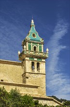 Tower of the Charterhouse or the Royal Carthusian Monastery of Valldemossa
