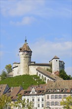 Munot Fortress above the historic town centre of Schaffhausen