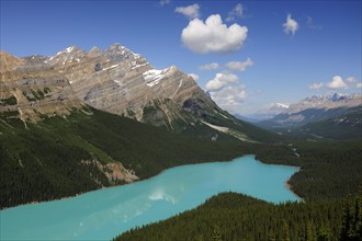 Peyto Lake in the Rocky Mountains