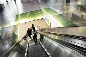 Escalator at the Tate Modern