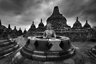 Buddhist temple complex of Borobudur