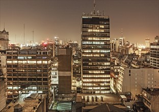 Buenos Aires at night