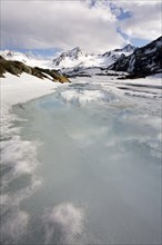 Mutterberger See mountain lake