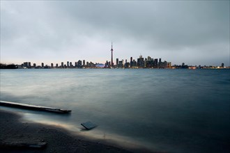 Skyline with CN Tower and Skydome