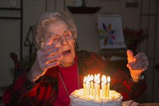 Dorothy Newell celebrates her 99th birthday