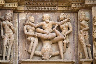 Relief depicting an erotic scene