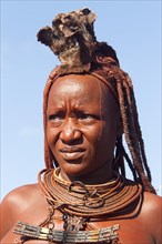 Young married Himba woman
