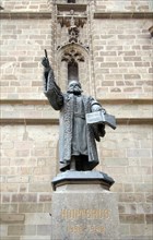 Statue of Johannes Honterus