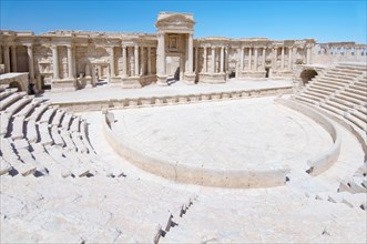 Amphitheatre in the ancient city of Palmyra