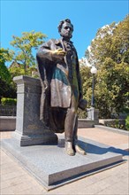 Bronze statue of Alexander Pushkin