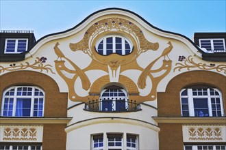 Art Nouveau façade